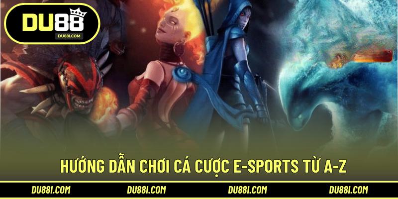 Hướng dẫn chơi cá cược E-Sports từ A-Z